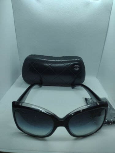 Chanel woman sunglasses 5227H 58/18 black square frame